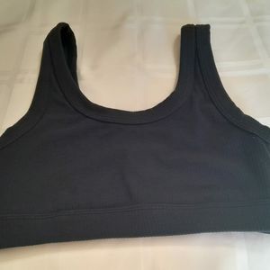 Black alo wellness bra size s